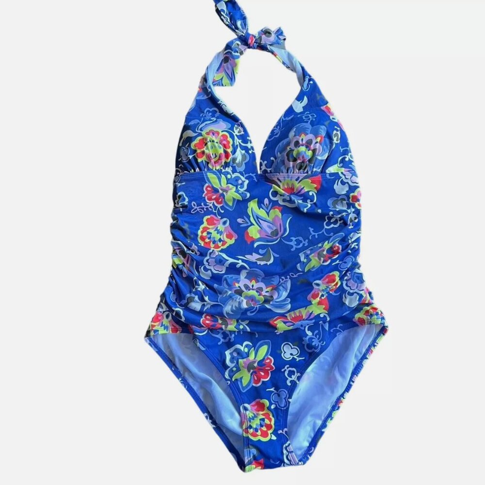 BODEN Trapani Swimsuit one piece halter US 10